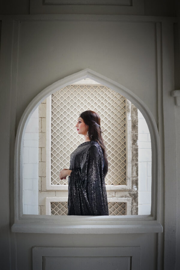 High Quality Black Saree